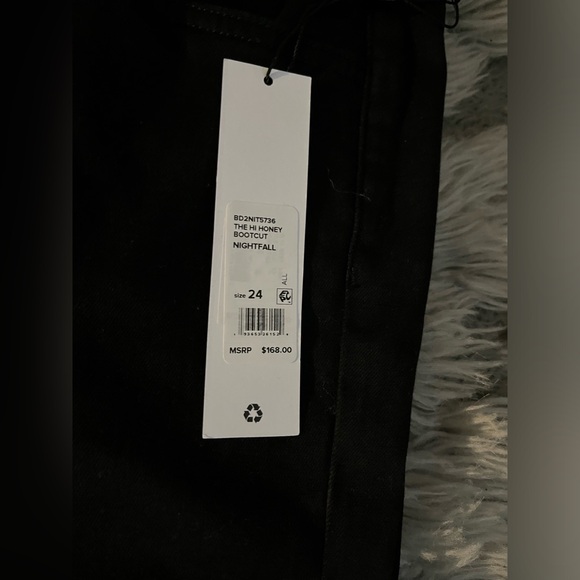 JOES HI HONEY HIGH RISE BOOT CUT JEANS IN NIGHTFALL SIZE 28 &24 - Picture 12 of 12